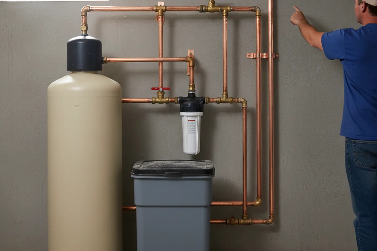 Whole-house water treatment system installed in Coraopolis